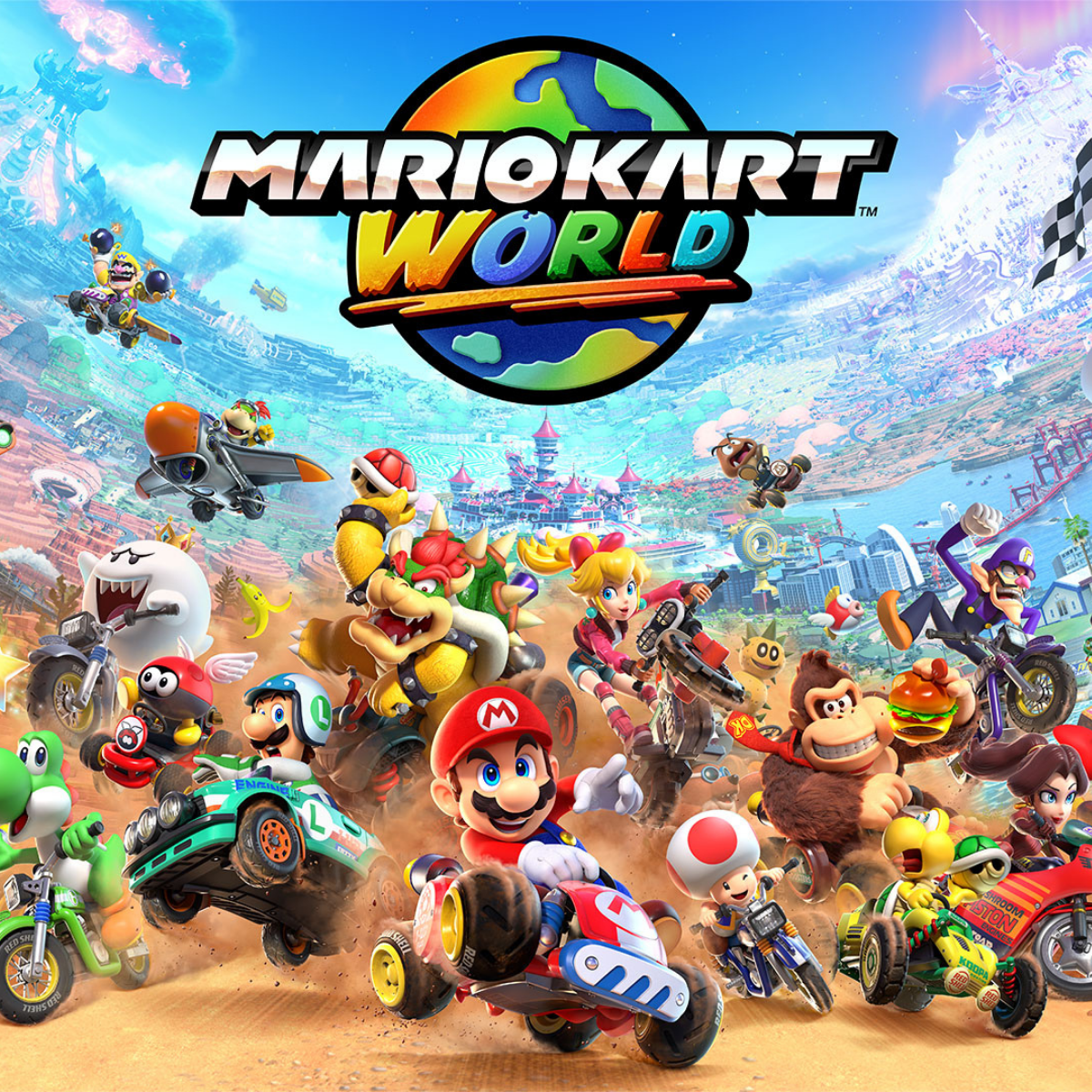 Cover Semper Ludo mario kart world